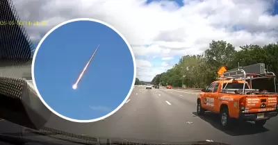 Meteoro estall� sobre el cielo de Estados Unidos