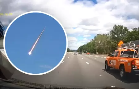 Meteoro estall� sobre el cielo de Estados Unidos