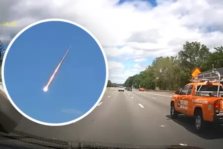 Meteoro estall� sobre el cielo de Estados Unidos