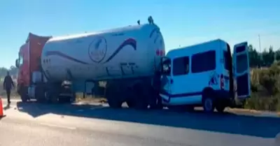 Muri� cantante de cumbia en accidente de tr�nsito.