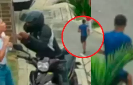 Hombre abandona a su pareja en intento de hurto.