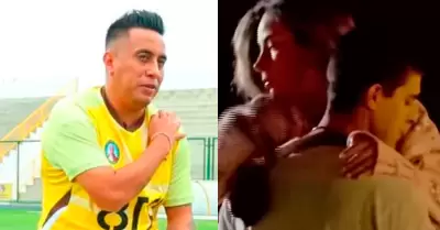 Pamela L�pez revela que Christian Cueva la dej� sin casa en Trujillo.