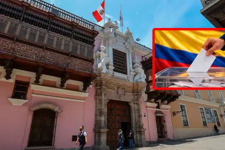 Per� saluda a Colombia por el desarrollo de su primera vuelta presidencial.