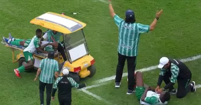 El accidente marc� un precedente en las canchas.