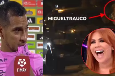 Magaly anuncia ampay de Miguel Trauco
