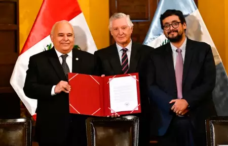 Per� y Guatemala encaminan Tratado de Libre Comercio.