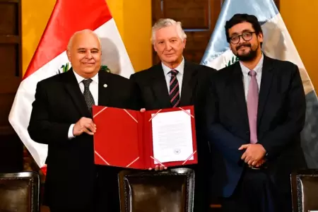 Per� y Guatemala encaminan Tratado de Libre Comercio.