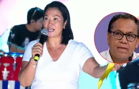 Keiko Fujimori arremete contra Roberto S�nchez