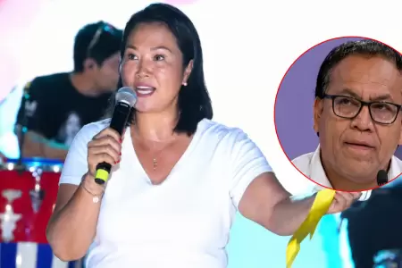 Keiko Fujimori arremete contra Roberto S�nchez