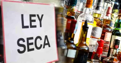 Ley seca por las pr�ximas elecciones