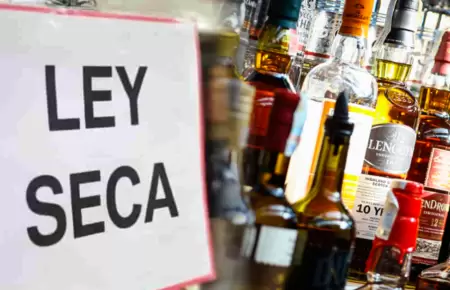 Ley seca por las pr�ximas elecciones