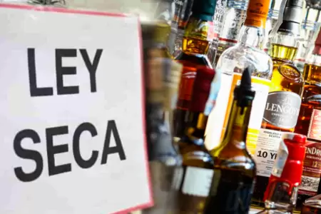 Ley seca por las pr�ximas elecciones