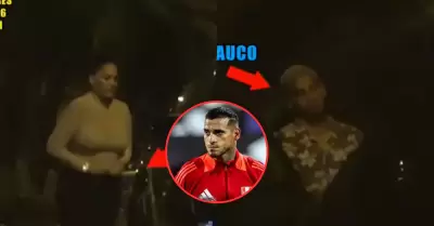 Miguel Trauco fue ampayado con misteriosa joven en su autom�vil