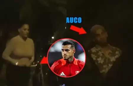 Miguel Trauco fue ampayado con misteriosa joven en su autom�vil