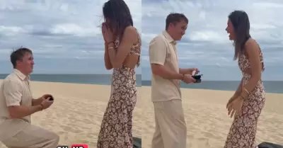 Novio se hace del ba�o en plena pedida de mano