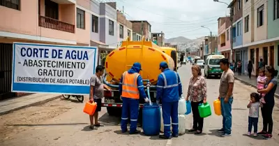 Corte de agua el 3 de junio.