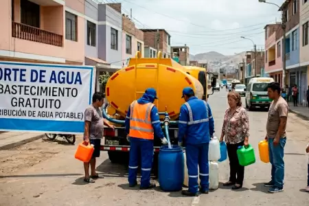 Corte de agua el 3 de junio.