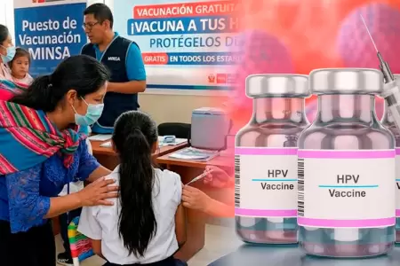 Vacuna contra el VPH gratis a nivel nacional.