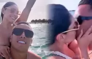 Pamela Franco presume viaje con Christian Cueva y le dedica romántico mensaje: "Todo a tu lado es mejor"