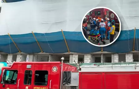 El obrero muri� tras derrumbe.