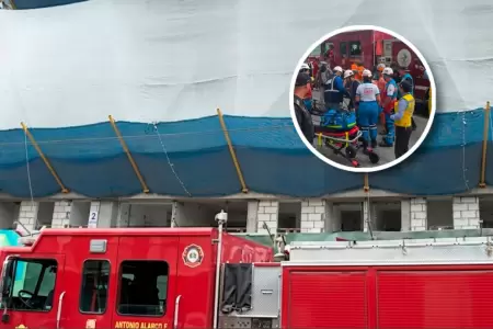 El obrero muri� tras derrumbe.