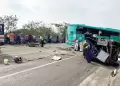 Tragedia tras volcadura: Reportan seis muertos y tres heridos graves tras fatal choque m�ltiple