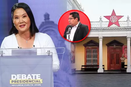 Gran sector del APRA considera a Fujimori como el mal menor.