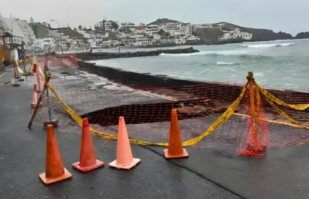 Fuertes oleajes