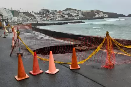 Fuertes oleajes
