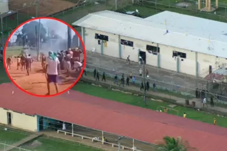 Mot�n en c�rcel de Panam�.