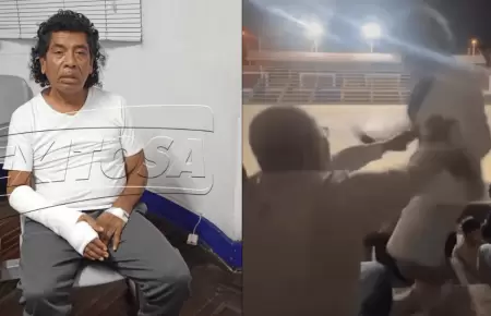 'Cachay' fue operado y reafirma que llevar� a juicio a su agresor de Olmos