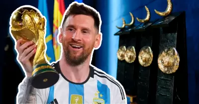 La instituci�n destac� la trayectoria del delantero argentino tanto en deportes 