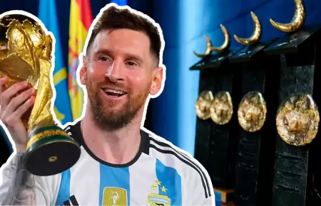 La instituci�n destac� la trayectoria del delantero argentino tanto en deportes