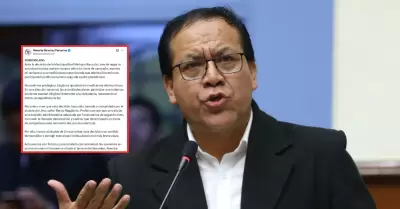 Roberto S�nchez se pronuncia sobre la negativa de la MUNLIMA de realizar su cier