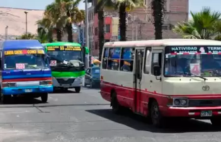 Transporte p�blico en Tacna.