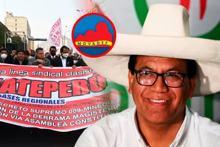 Acuerdo con Fenatep incluye liberaci�n de Pedro Castillo.