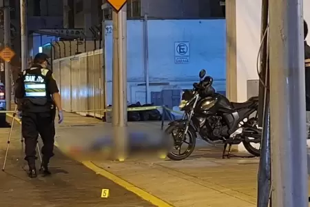 Joven universitario muere en accidente de tr�nsito en la avenida Arequipa