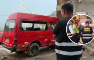 Nuevo ataque criminal al sector transporte en SJM: Lanzan bomba molotov a combi de 'Los Rojitos'