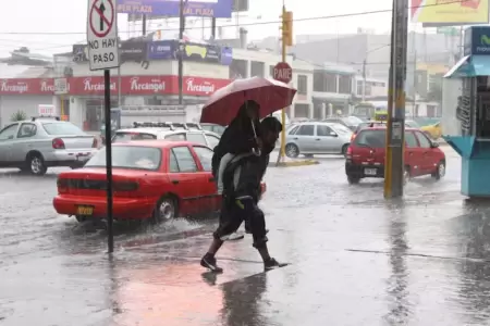 Alerta por lluvias en la sierra norte del Per�