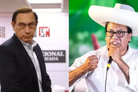 Vizcarra expresa su endose a Roberto S�nchez de cara a la segunda vuelta