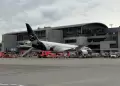 Avi�n sufre colapso en aeropuerto por falla t�cnica: Se reportaron varios heridos