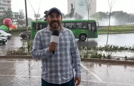 El accidente ocurri� en vivo.