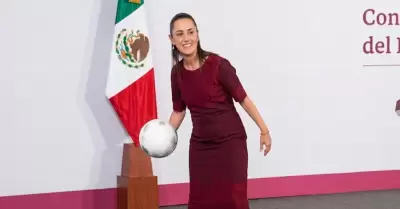 La presidenta lanz� la pelota.