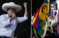 Roberto Sánchez realizó su cierre de campaña: 'Antauro' y whipala presentes en su mitin