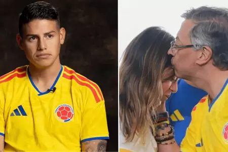 James Rodr�guez realiz� supuesto desplante a la hija de Gustavo Petro