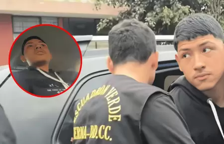 Delincuente roba celular en La Victoria y se excusa por no trabajar ante la PNP