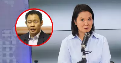 Keiko Fujimori le responde a su hermano Kenji