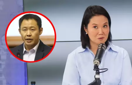 Keiko Fujimori le responde a su hermano Kenji