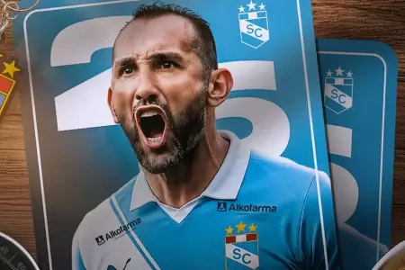 Hern�n Barcos fue anunciado como nuevo jugador de Sporting Cristal.