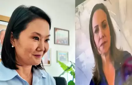 Keiko se comunica con Mar�a Corina Machado